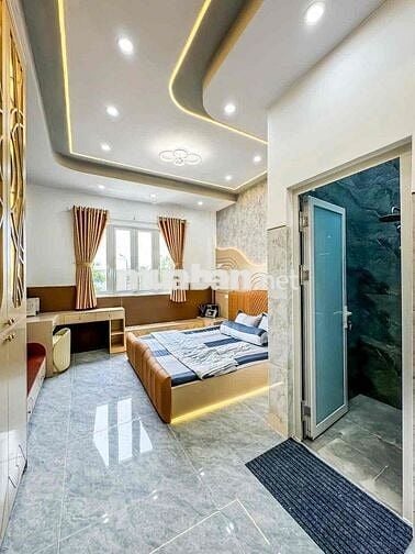 KDC CỬU LONG, CHỢ BÀ BỘ NHÀ TRỆT LẦU MỚI ĐẸP FULL NỘI THẤT ĐƯỜNG SỐ 2