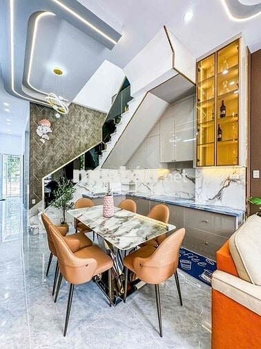 KDC CỬU LONG, CHỢ BÀ BỘ NHÀ TRỆT LẦU MỚI ĐẸP FULL NỘI THẤT ĐƯỜNG SỐ 2