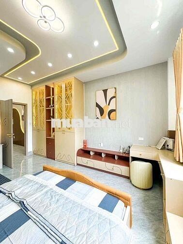 KDC CỬU LONG, CHỢ BÀ BỘ NHÀ TRỆT LẦU MỚI ĐẸP FULL NỘI THẤT ĐƯỜNG SỐ 2