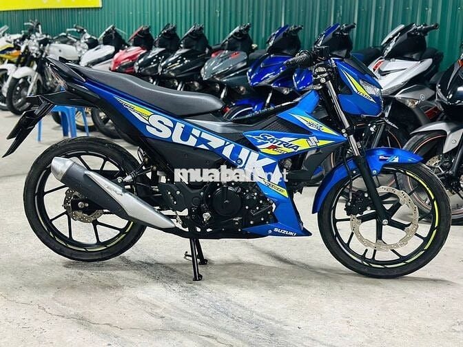 XE MÁYTHANH TÙNG_SATRIA 150 XANH XE NHẬP MÁY ZIN