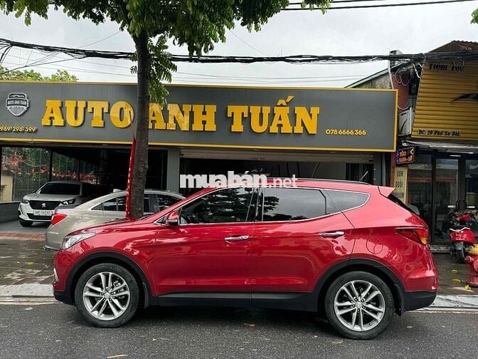 HYUNDAI SANTAFE FULL XĂNG SX 2017 STĐ 2 CẦU
