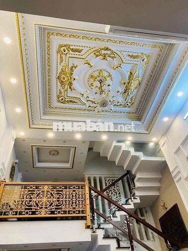 cho thuê nhà 1/ thống nhất (4,4x14) lửng , 3 lầu , st , 4pn , 6wc