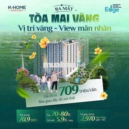 Nhà ở Xã hội Tp.HCM giá chỉ 21,5tr/m2