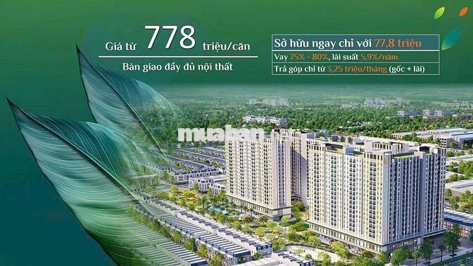 Nhà ở Xã hội Tp.HCM giá chỉ 21,5tr/m2