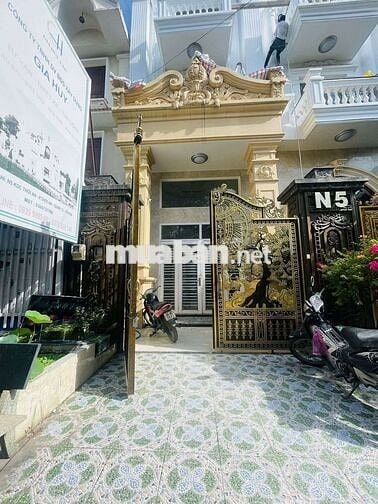 Nhà Mặt Tiền 4x16 2lầu 4pn 5wc Sân Thượng