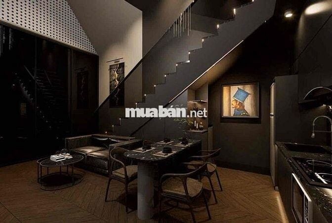 🖤📸◾️DUPLEX CAO CẤP – TONE ĐEN HUYỀN BÍ TẠI ĐƯỜNG TÂN CẢNG BÌNH THẠNH