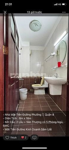 🏠 NHÀ BÁN ĐƯỜNG 3052 PHẠM THẾ HIỂN P7 Q8 