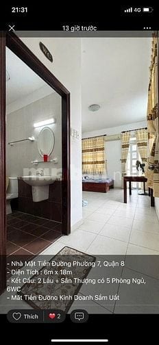 🏠 NHÀ BÁN ĐƯỜNG 3052 PHẠM THẾ HIỂN P7 Q8 