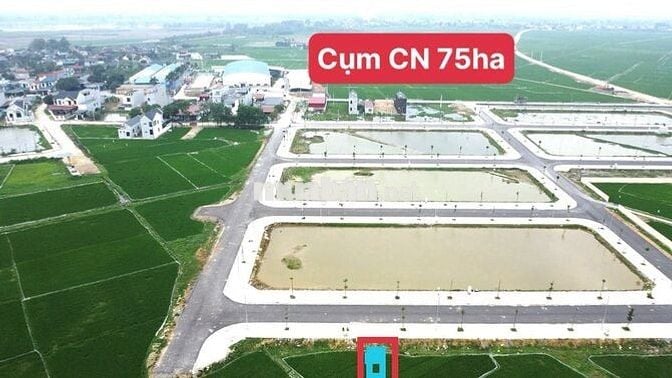 Đất đấu giá Thọ Xuân, Thanh Hóa 106m2- Mặt tiền - liền kề dân sinh