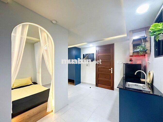 1PN - TÁCH BẾP - ĐẦY ĐỦ NỘI THẤT - CÁCH ĐH BÁCH KHOA 200M