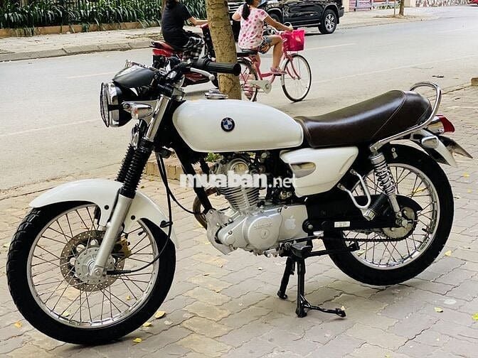 SYM HUSKY 125 TRẮNG CÔN TAY ZIN MÁY CHẠY ÊM RU