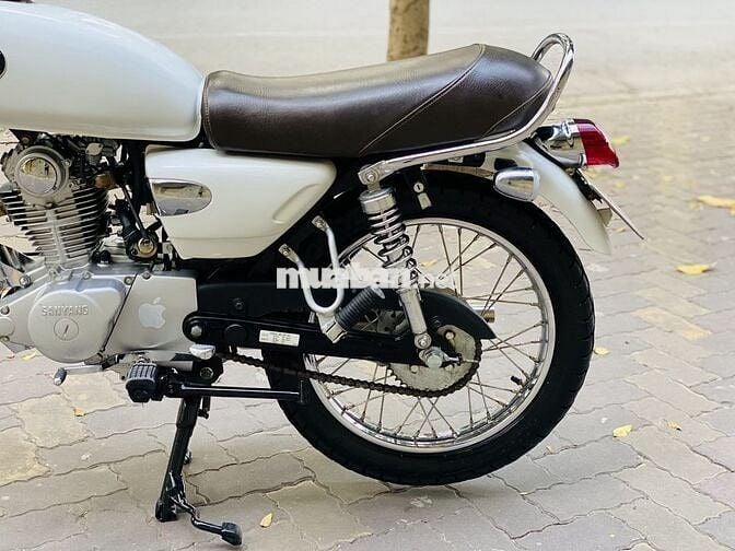 SYM HUSKY 125 TRẮNG CÔN TAY ZIN MÁY CHẠY ÊM RU