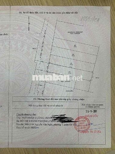 ĐẤT ĐẸP LỌT KHE, HẺM NHỰA 8M PHẠM VĂN CHIÊU, Phường 9, GIÁ GIẢM SÂU