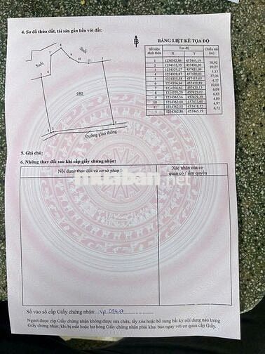 BÁN 1001M2 ĐẤT CÓ SẴN 80M2 THỔ CƯ,CÓ 30M MẶT TIỀN ĐƯỜNG HIỂN THỊ, 750T