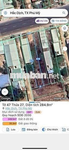 Bán siêu phẩm mt võ văn kiệt, hắc dịch phú mỹ,dt:6x47 giá 4.6ty