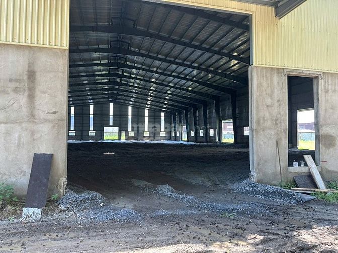 Cho thuê kho xưởng 3.600m² Bến Lức,Long An,Có điện 560kVA,PCCC tự động