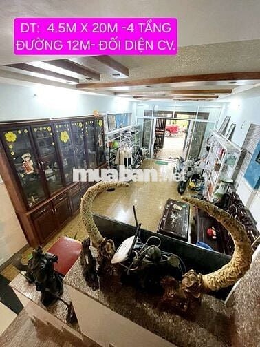 KDC DƯƠNG THỊ GIANG- NGANG 4.5M- 4 TẦNG- 90M2-P TÂN THỚI NHẤT- QUẬN 12