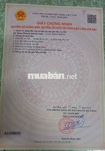 📌 BÁN LÔ ĐẤT KIỆT 46 TRƯỜNG SƠN – Thông Tôn Đản Nối Dài