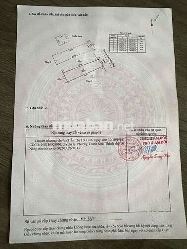 Bán nhà mặt tiền 7,5m kinh doanh sầm uất