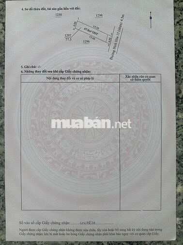 Đất Bình Hòa 15 mặt tiền nhựa xe tải