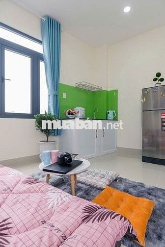 Căn hộ Cao Cấp Vào Ở Ngay Full Nội Thất 35m² Chỉ 5,9 Tr Gọi LiềnKẻoTrễ