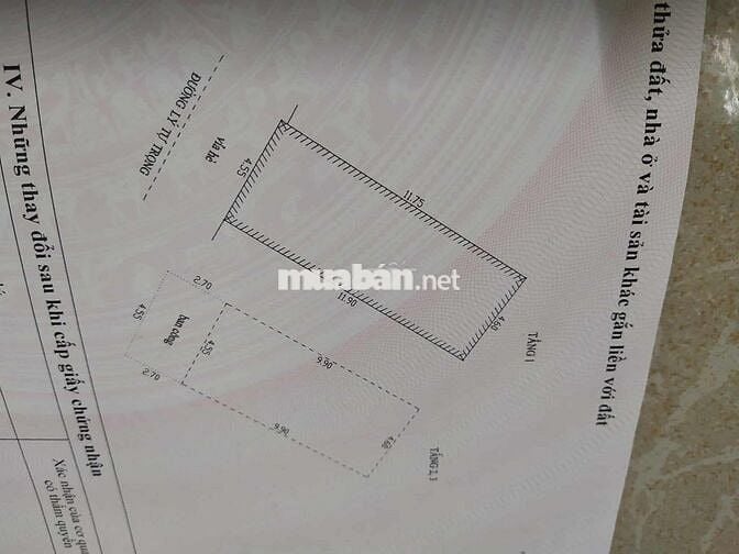 Bán nhà mặt tiền 3 tầng 115m2, 2 phòng ngủ, đường Lý Tự Trọng Đà Nẵng