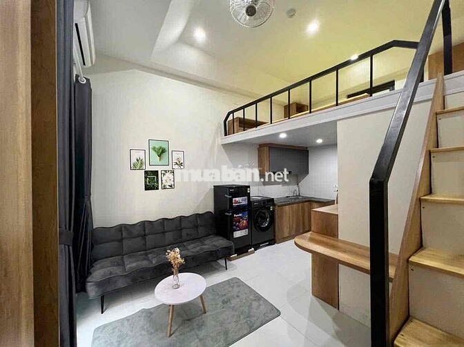 CĂN HỘ CÓ GÁC GIÁ CỰC TỐT - FULL NỘI THẤT BAN CÔNG LỚN
