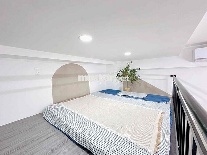 Gác Cho Thuê Gần ĐH Công Nghiệp - Văn Lang Cơ Sở 2 Tiện Qua Sân Bay