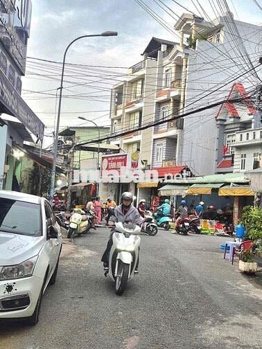 bán nhà mặt tiền hiệp thành 18 - lửng - lầu - 3p