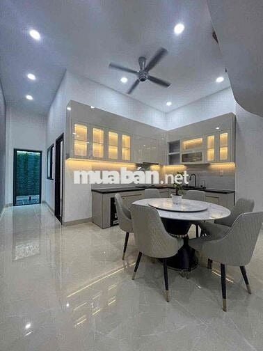 NHÀ PHÚ TÂN TP MỚI BÌNH DƯƠNG CŨ. MẶT TIỀN ĐƯỜNG SỐ 93. 5x30 full THỔ