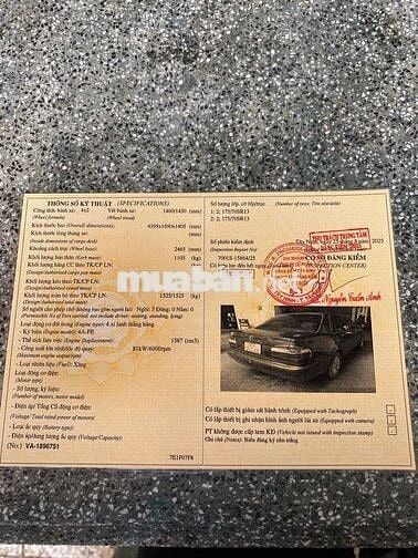 Toyota Corolla Altis 1997 số sàn, chính chủ