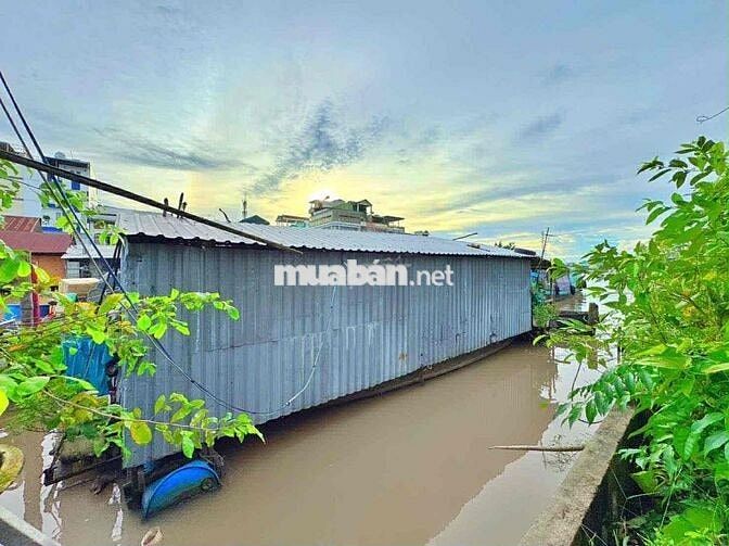 Bán Nhà 1 trệt 1 lầu Lê bình cặp sông cái răng bé 87m2 Thổ cư mặt tiền