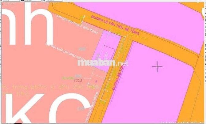 🚀 Bán Lô Góc 2 Mặt Tiền Đường Lê Văn Tiên – Dĩ An, Giá Chỉ 5.79 Tỷ