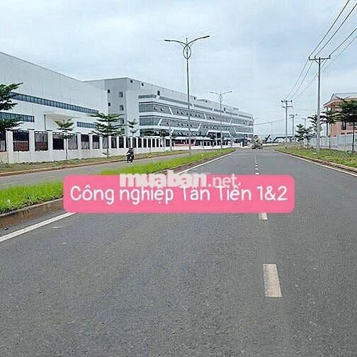 BÁN GẤP ĐẤT THỔ CƯ MẶT TIỀN XUYÊN TÂM NGAY KCN TÂN TIẾN GIÁ 245TR