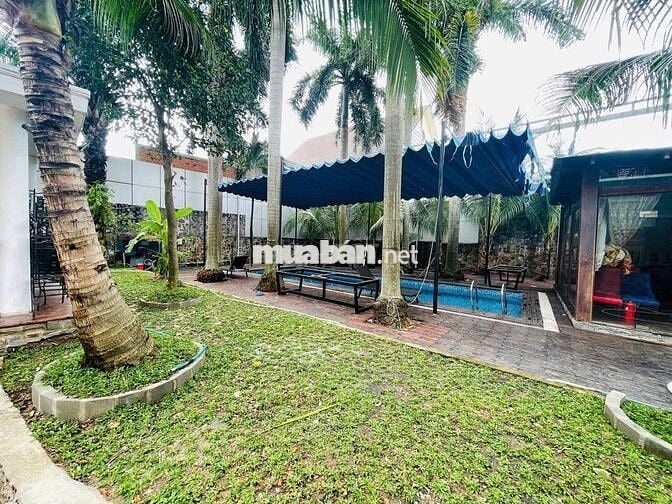 MB SÂN VƯỜN 800M2 ĐÃ SET UP ĐẸP SẴN MT 15M GẦN VX HT3,KDC PHÚC ĐẠT