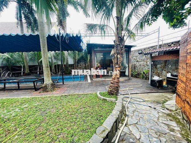 MB SÂN VƯỜN 800M2 ĐÃ SET UP ĐẸP SẴN MT 15M GẦN VX HT3,KDC PHÚC ĐẠT