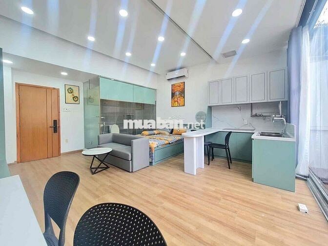 CHO THUÊ CĂN HỘ STUDIO BALCONY - MÁY GIẶC RIÊNG - NGAY ĐH IUH - VLUCS2