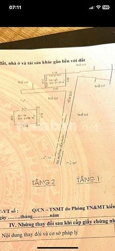  Hẻm -391 ,htp ,Q7- dt- 4x7 đúc trệt lầu 2pn ,2wc , Hẻm đang đỗ bê tôn