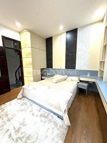 TÂN MAI-LÔ GÓC-5 TẦNG-Ô TÔ ĐỖ CỬA