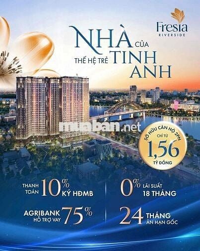 bán căn hộ view sông trung tâm thành phố biên Hòa đầy đủ tiện ích