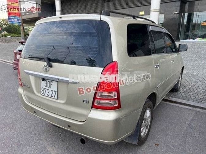 Toyota Innova đời 2006 tên tư nhân 1 chủ