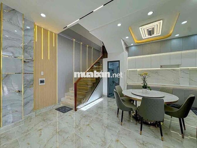 bán nhà Tân Phú, quận 7, Huỳnh tấn phát, 100m2, 3 tầng, 5Pn, 7 tỷ