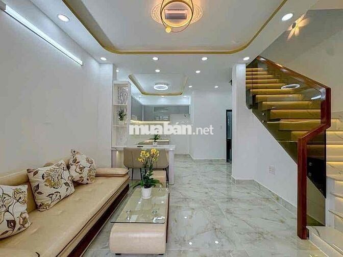 bán nhà Tân Phú, quận 7, Huỳnh tấn phát, 100m2, 3 tầng, 5Pn, 7 tỷ