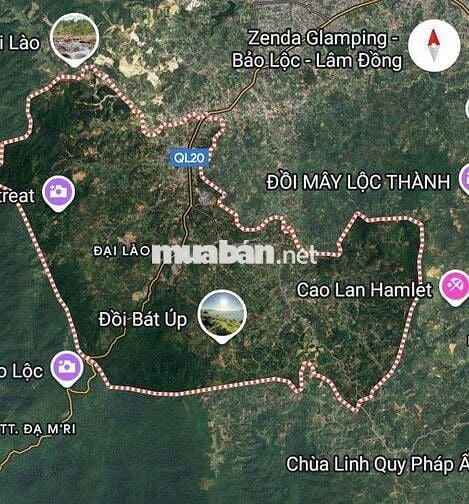 Bán đất xã Đại Lào, Tp Bảo Lộc