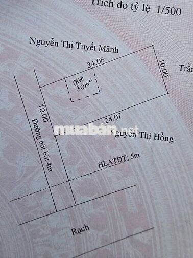 💥 Đất Bình Nhâm ngang 10 – 240m² – Gần Nguyễn Chí Thanh – Giá 5,2 Tỷ 💥