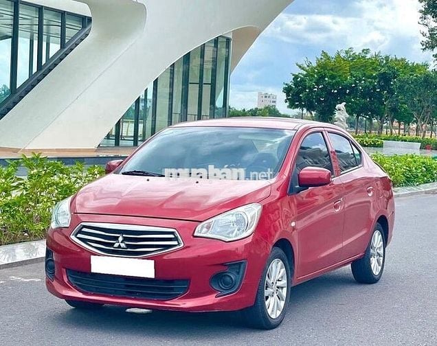 Mitsubishi Attrage 2019 1.2 MT đỏ đẹp, 199tr