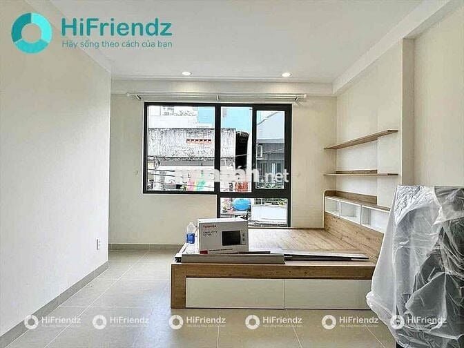 NHÀ MỚI XÂY 100% STUDIO CỬA SỔ LỚN THANG MÁY HẦM XE NGAY CHU VĂN AN