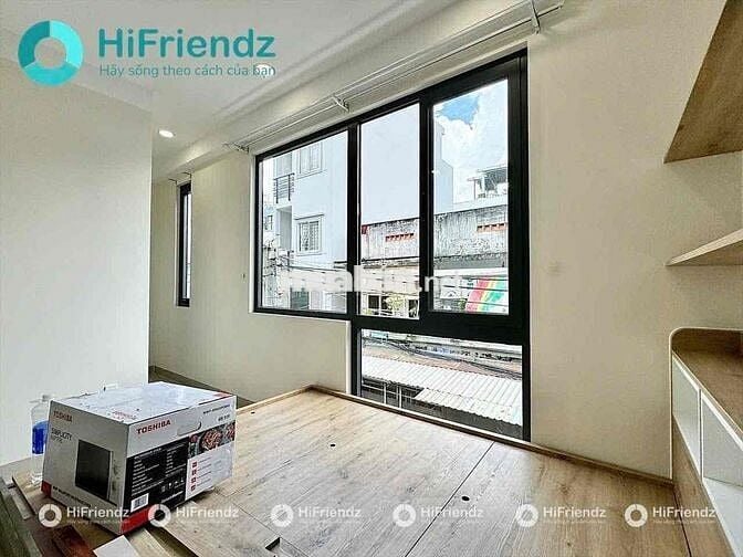 NHÀ MỚI XÂY 100% STUDIO CỬA SỔ LỚN THANG MÁY HẦM XE NGAY CHU VĂN AN