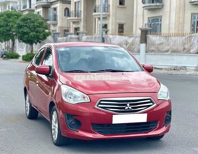Mitsubishi Attrage 2019 1.2 MT đỏ đẹp, 199tr