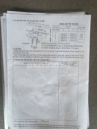 Đất Phân Lô Nguyễn Văn Quá, Quận 12, 4x13m, sổ riêng, Giá Chỉ 5 Tỷ/Lô